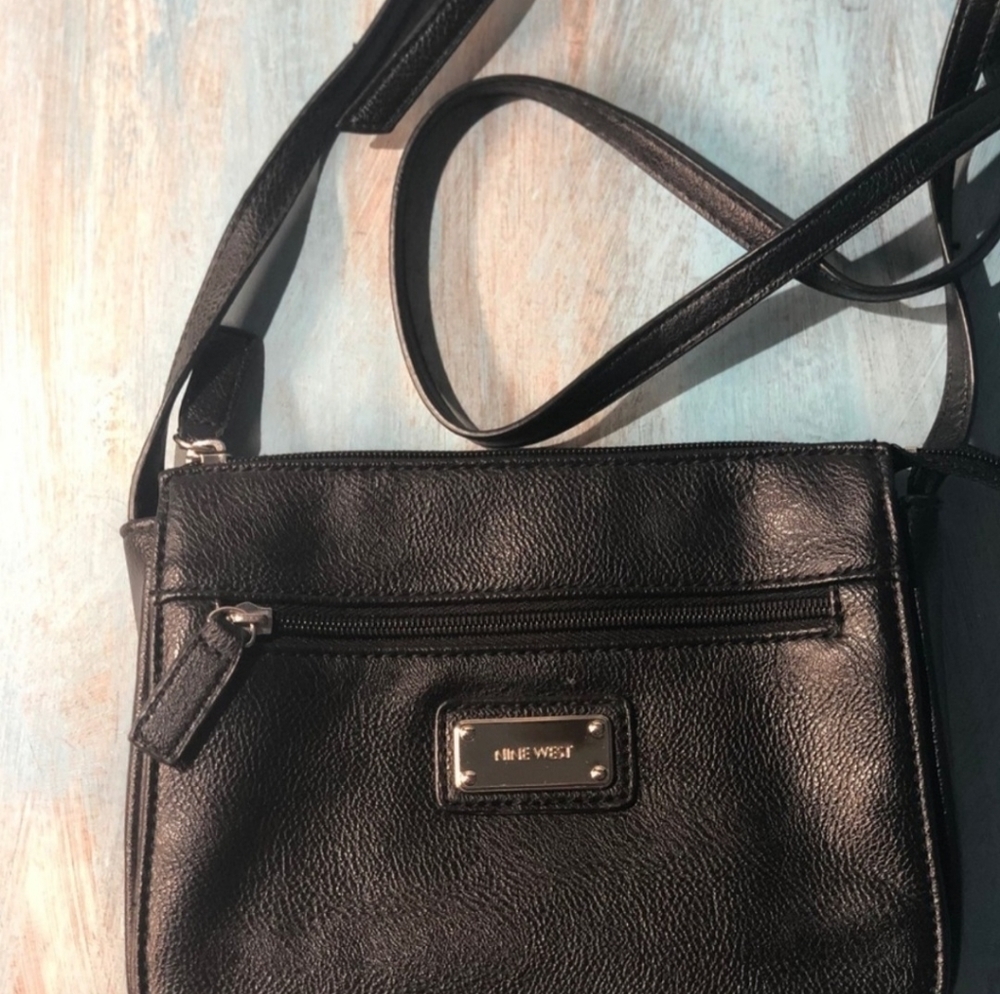 Nine West Pebble Leather Look Crossbody